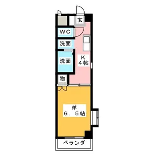 セントラル瑞穂【8階】の間取り