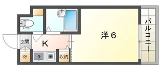 ブルグリンコート香里園【4階】の間取り