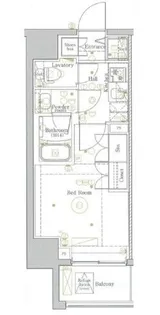 DIPS金町レジデンス【6階】の間取り