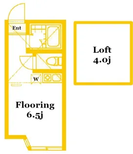 ユナイトKOKANラバーソウル【2階】の間取り
