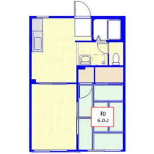 ユキハウス【1階】の間取り