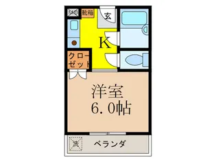 セレント茨木鮎川【1階】の間取り