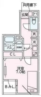 元浅草KYマンション【3階】の間取り