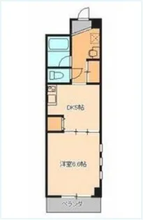 K-1 HILL【8階】の間取り