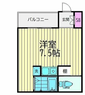 サンダーソンレジデンス【2階】の間取り