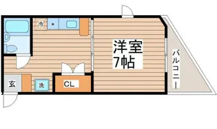 宮千代アヴェニュー【1階】の間取り