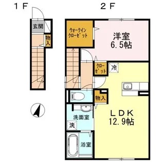 フォーチューンIII【2階】の間取り