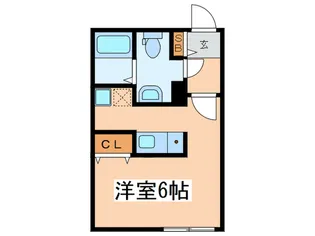 ZESTY豪徳寺【4階】の間取り