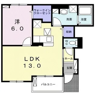 POPORA【1階】の間取り
