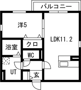 THE TOP 名駅【3階】の間取り