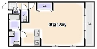 オリエンタル日本橋【5階】の間取り