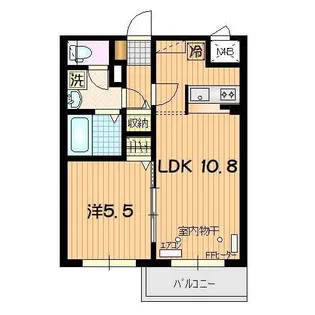 クラインファルケ【2階】の間取り