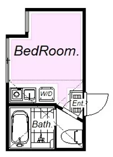 ユナイト南太田サン・ジョルジェの杜【1階】の間取り
