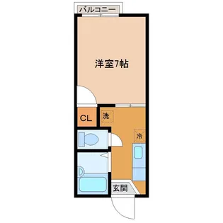 グリーンベイヒルズ【2階】の間取り