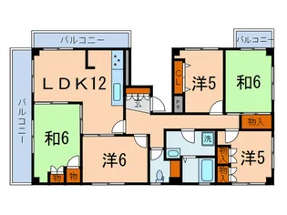ファミ-ルバビョン【3階】の間取り
