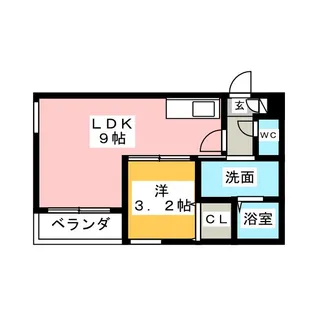 REGALESTささしまライブ【1階】の間取り