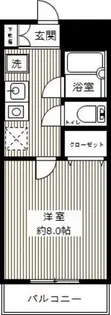 ベルデ北千束【5階】の間取り