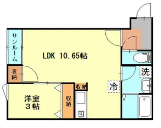 NCOLOR.f【2階】の間取り