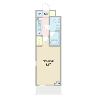 DeLCCS Akatsuka【3階】の間取り