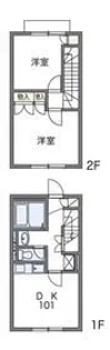 大街道II【1階】の間取り
