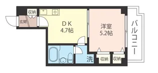 ファミール中幸(なかこう)【1階】の間取り