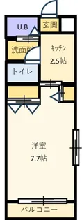 プレミアムレジデンス【1階】の間取り