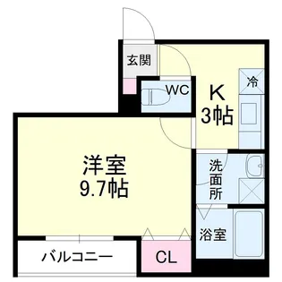 フラットフォース【3階】の間取り