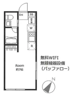COCO IS II【1階】の間取り