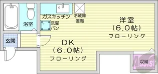 メゾンドパーク【1階】の間取り