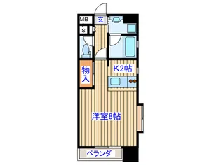 ヴィアーレ木ノ下二丁目マンション【3階】の間取り