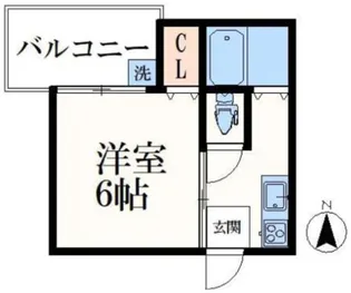 多摩センターグリーンビル【2階】の間取り