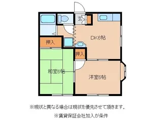 パークハイツトミー【1階】の間取り