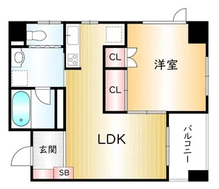 リアライズ横須賀【13階】の間取り