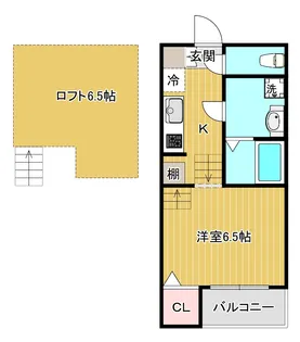 パークレスト仙台【2階】の間取り