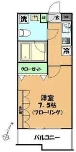 エフ・デビュー【3階】の間取り