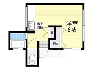 ともみ荘【1階】の間取り
