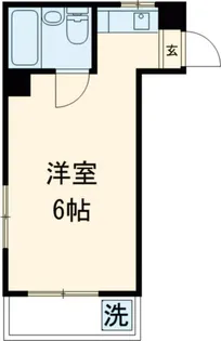 ハッピーハイツ可児【2階】の間取り
