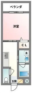 キティーハイム【2階】の間取り