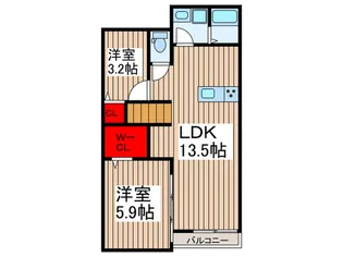 felicita【2階】の間取り