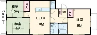 フォルム桂【2階】の間取り