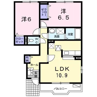 ミルキー・ウェイの間取り