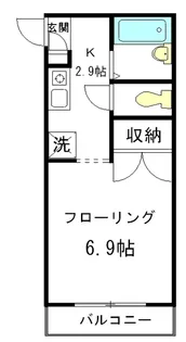 メゾンアイエム【2階】の間取り