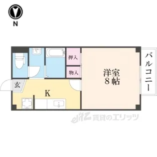サンフレッシュ【1階】の間取り
