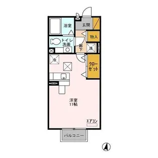 FELICE・青葉の杜 B【1階】の間取り