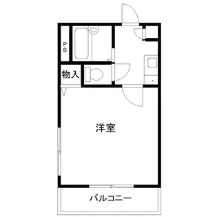 セゾン九品寺【2階】の間取り
