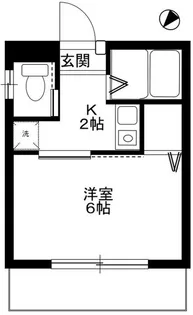 ハイムアルカディア【1階】の間取り