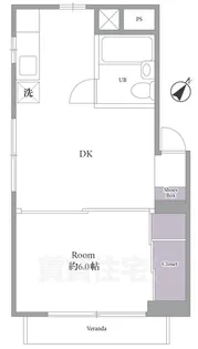 アーバニティ池袋【2階】の間取り