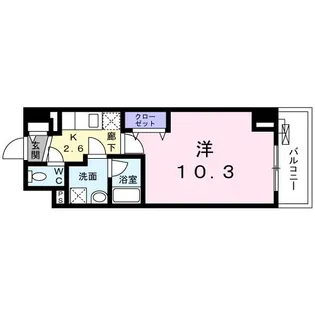 RESIDENCE 八千代【7階】の間取り