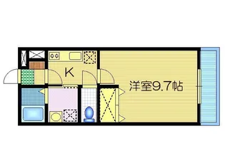 サン・ローズ【1階】の間取り
