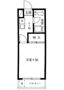 藤ハイツ【3階】の間取り